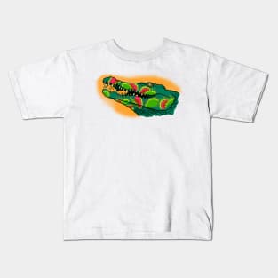 Crocodile plants Kids T-Shirt